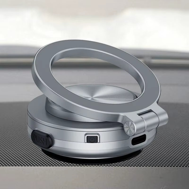 Car Magnetic Phone Mount Vacuum Double-Sided Magnetic Suction Cup