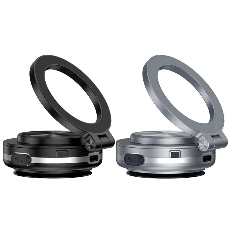 Car Magnetic Phone Mount Vacuum Double-Sided Magnetic Suction Cup