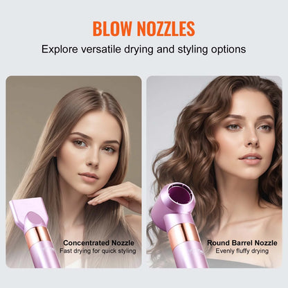 VEVOR Hair Dryer Brush?6-In-1 Multi Hair Styler?For Volumizing Styling Curling