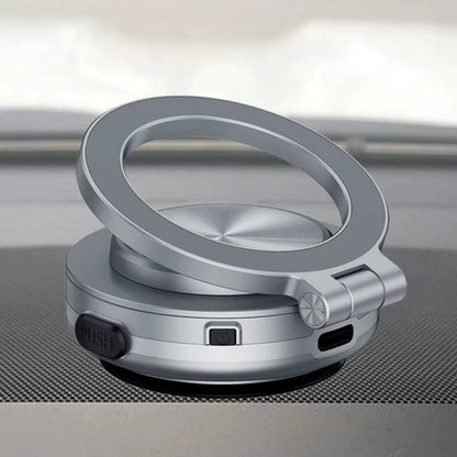 Car Magnetic Phone Mount Vacuum Double-Sided Magnetic Suction Cup 